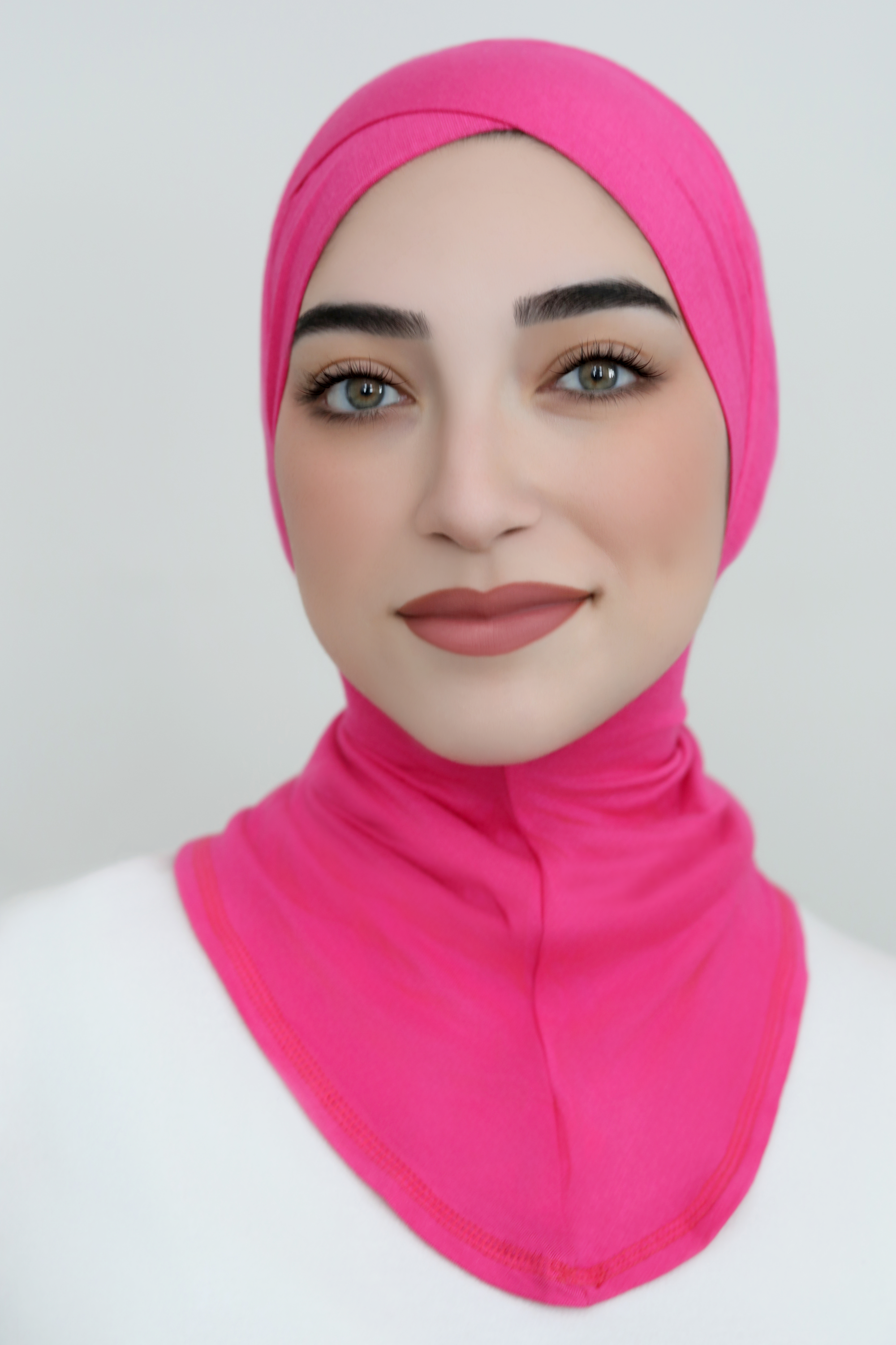 Criss Cross Ninja Underscarf-Pink