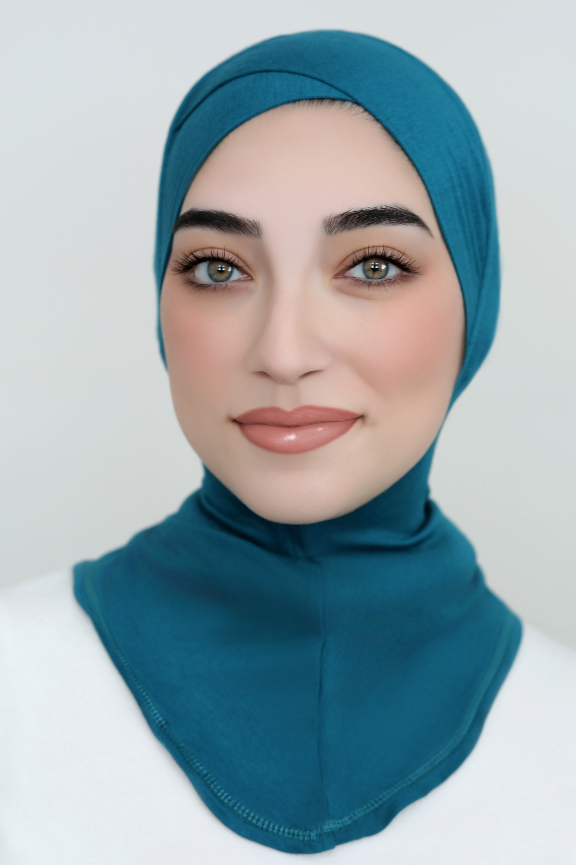 Criss Cross Ninja Underscarf-Turquoise