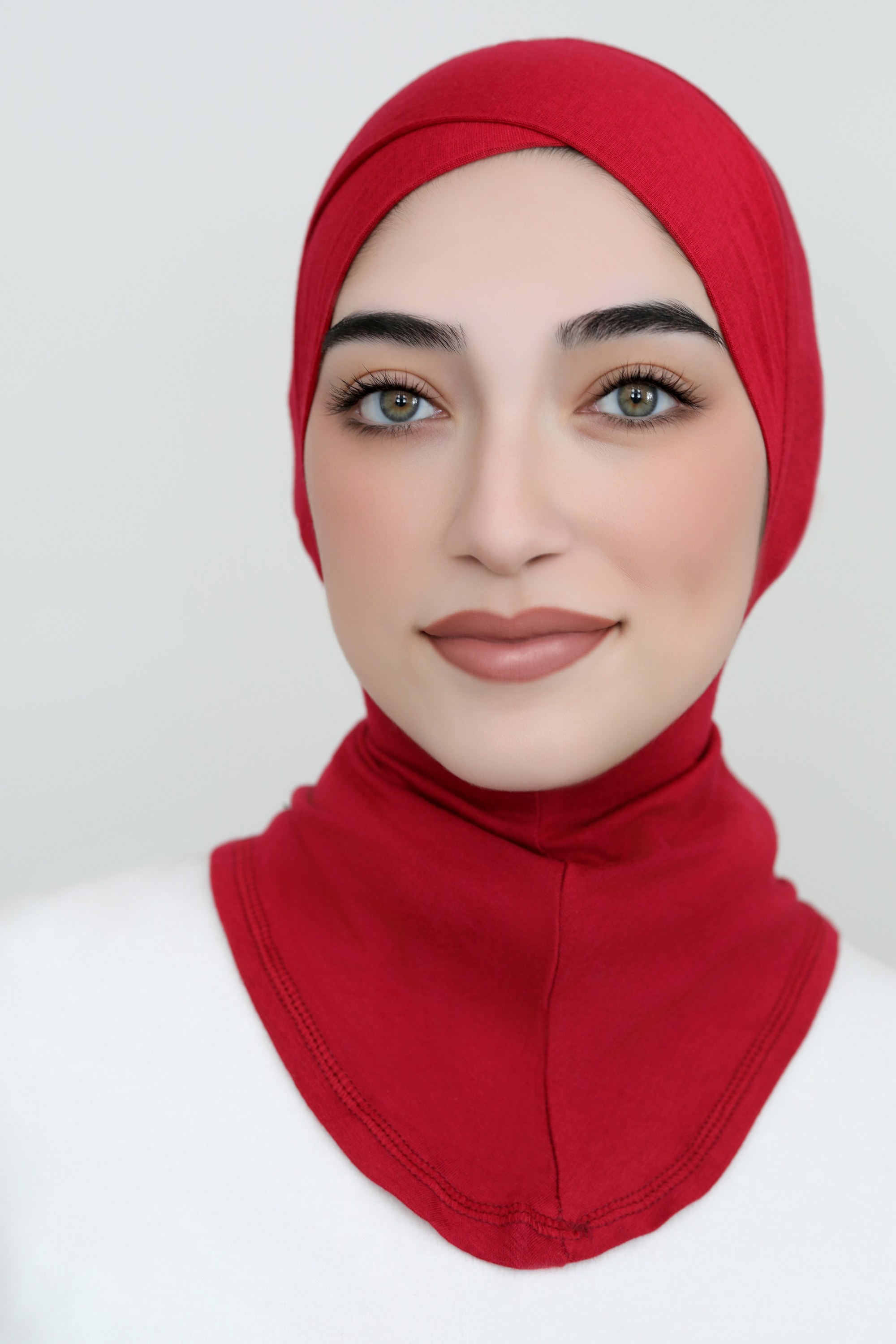 Criss Cross Ninja Underscarf-Ruby