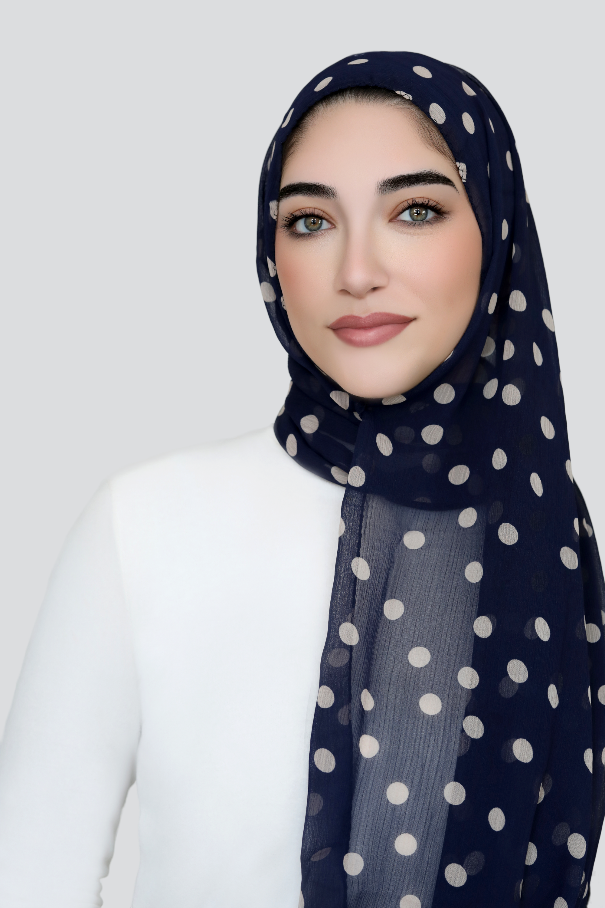 Parisian Dot Signature Chiffon Hijab