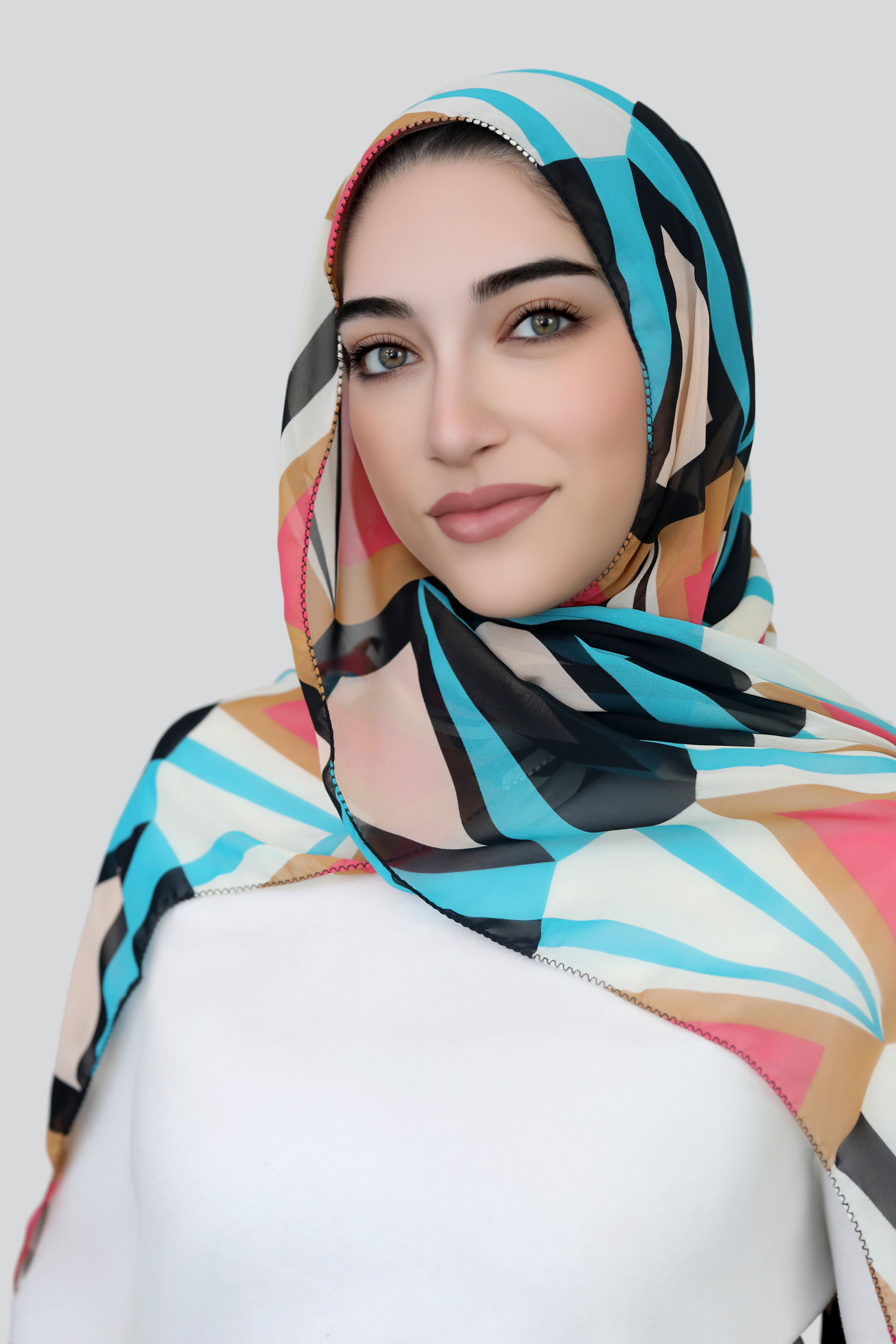 Coastal Escape Signature Chiffon Hijab