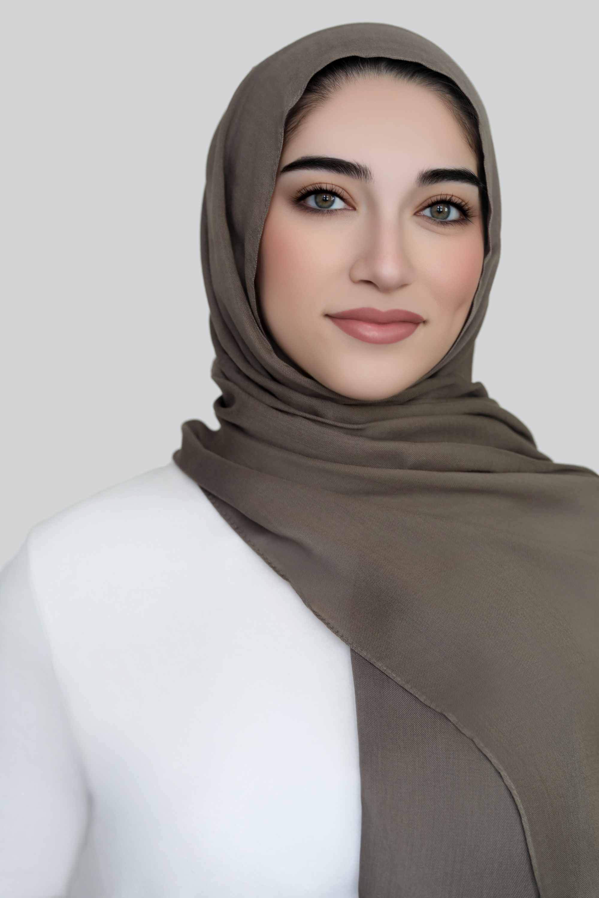 Essential Modal Hijab-Taupe