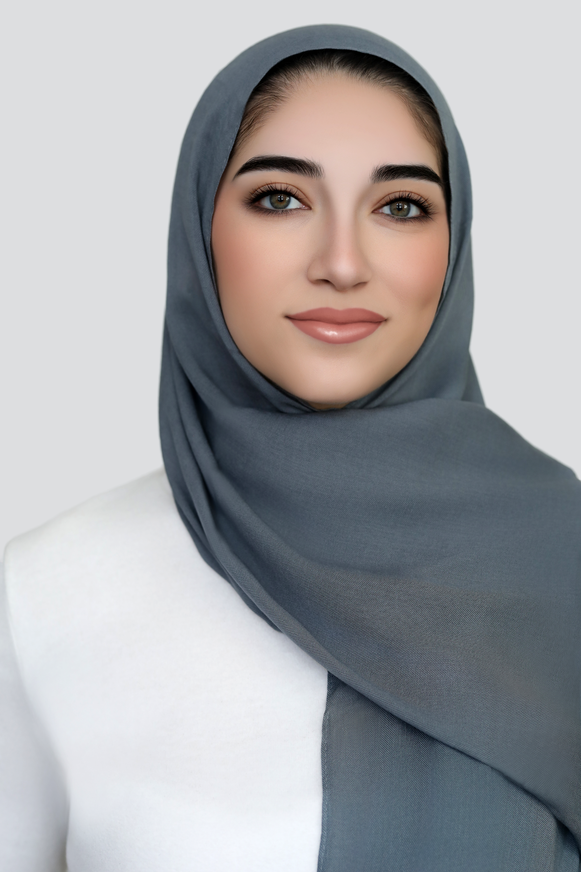Essential Modal Hijab-Steel