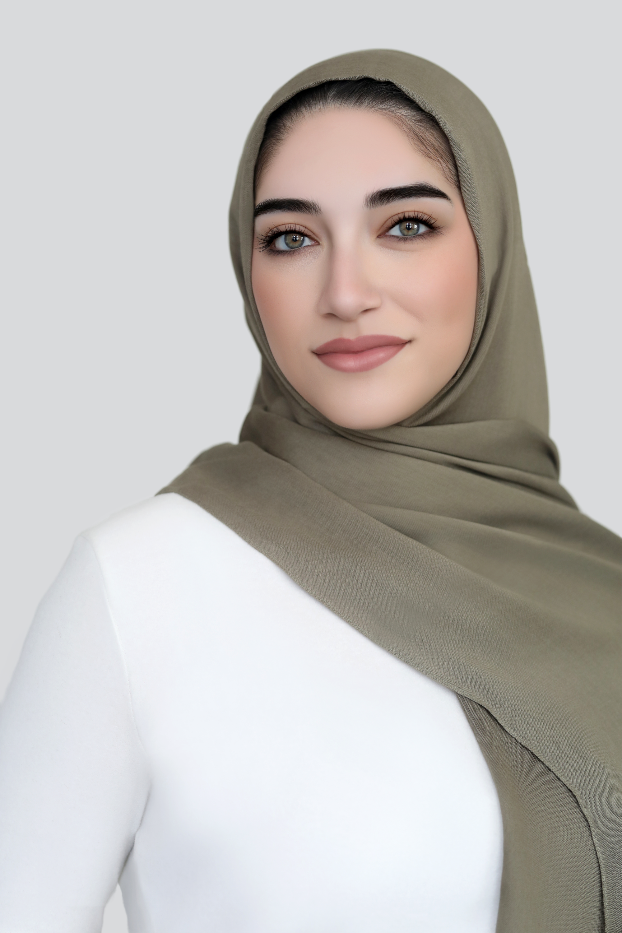 Essential Modal Hijab-Olive