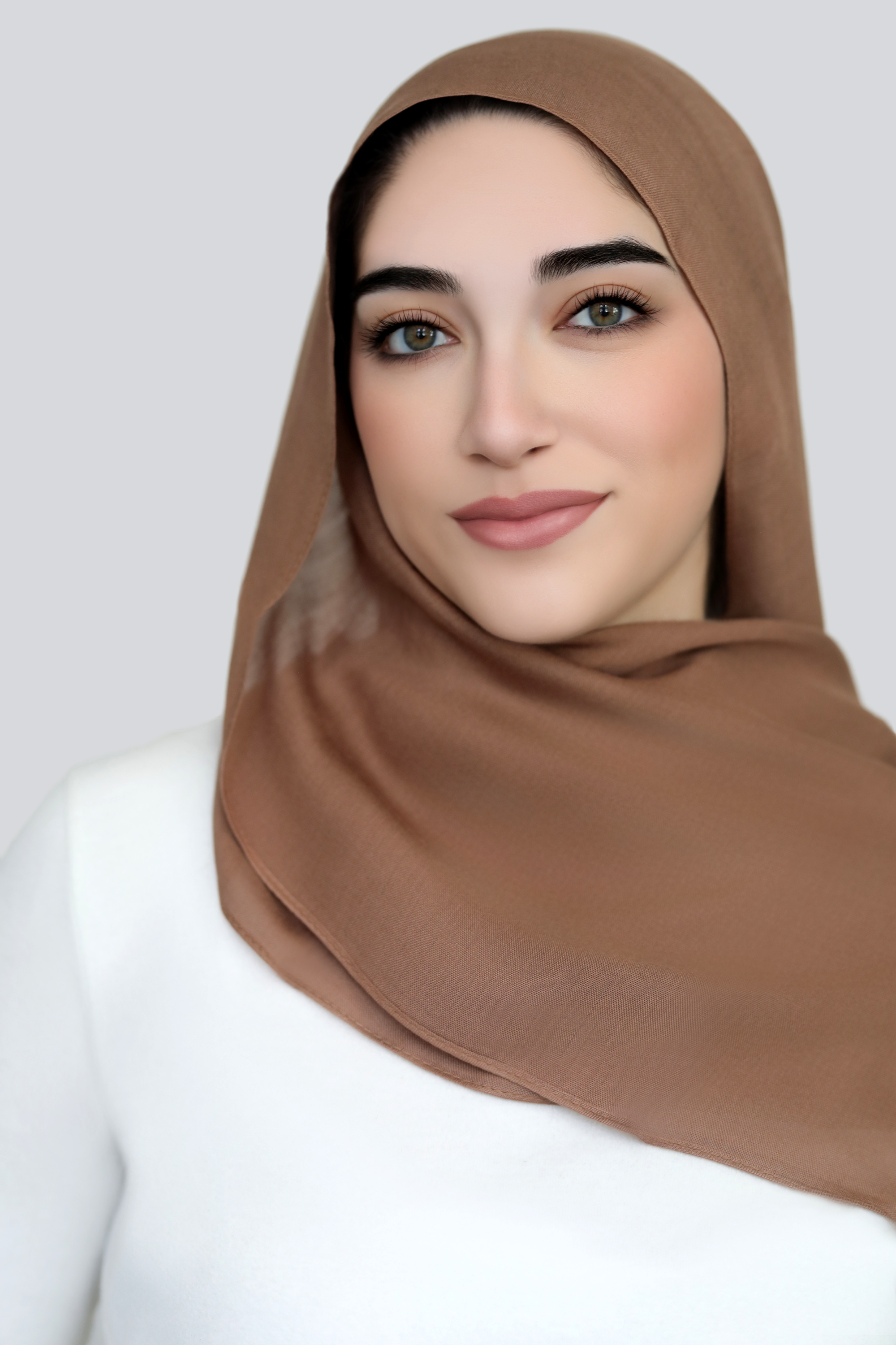 Essential Modal Hijab-Chestnut
