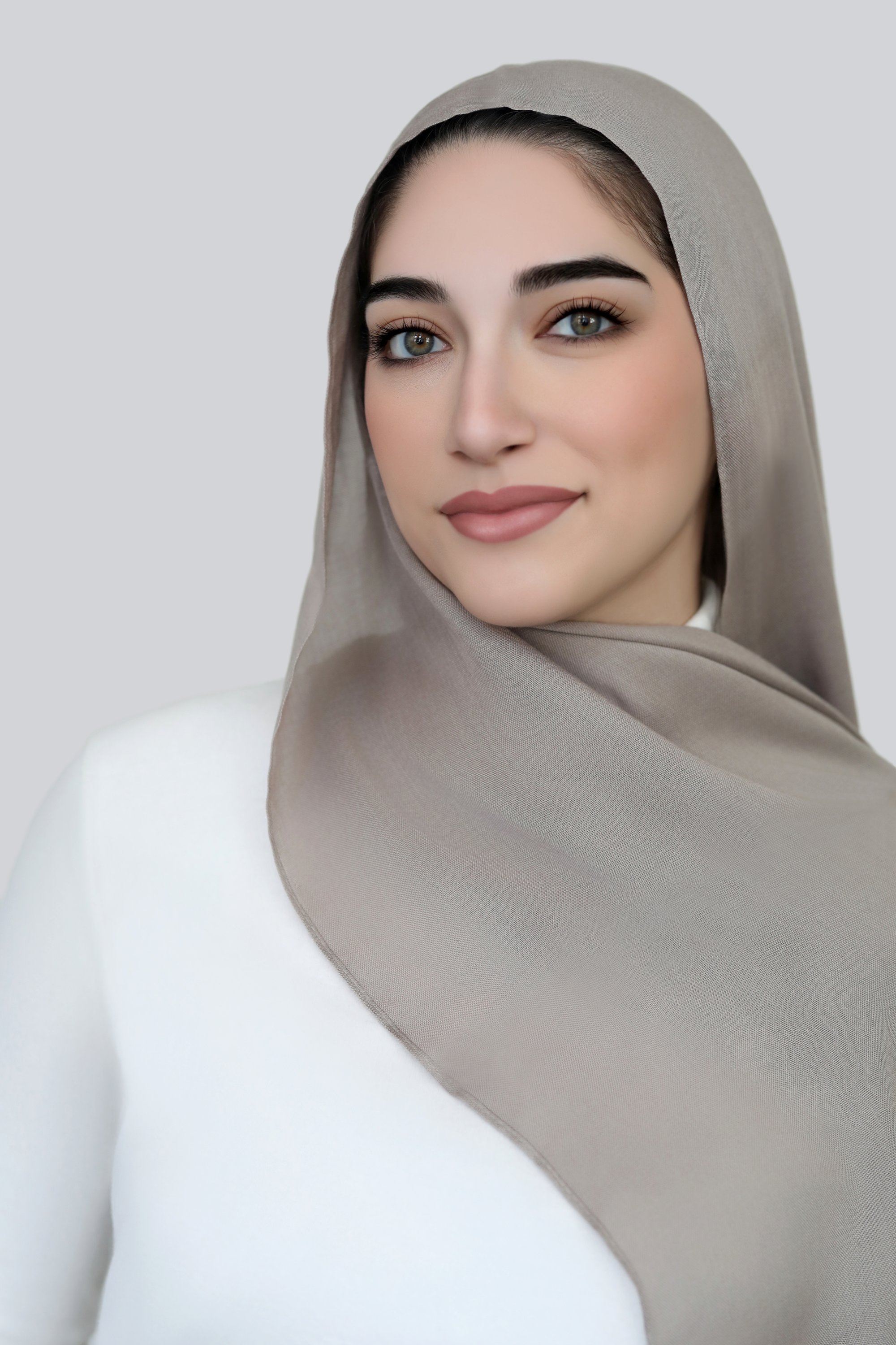 Essential Modal Hijab-Light Taupe