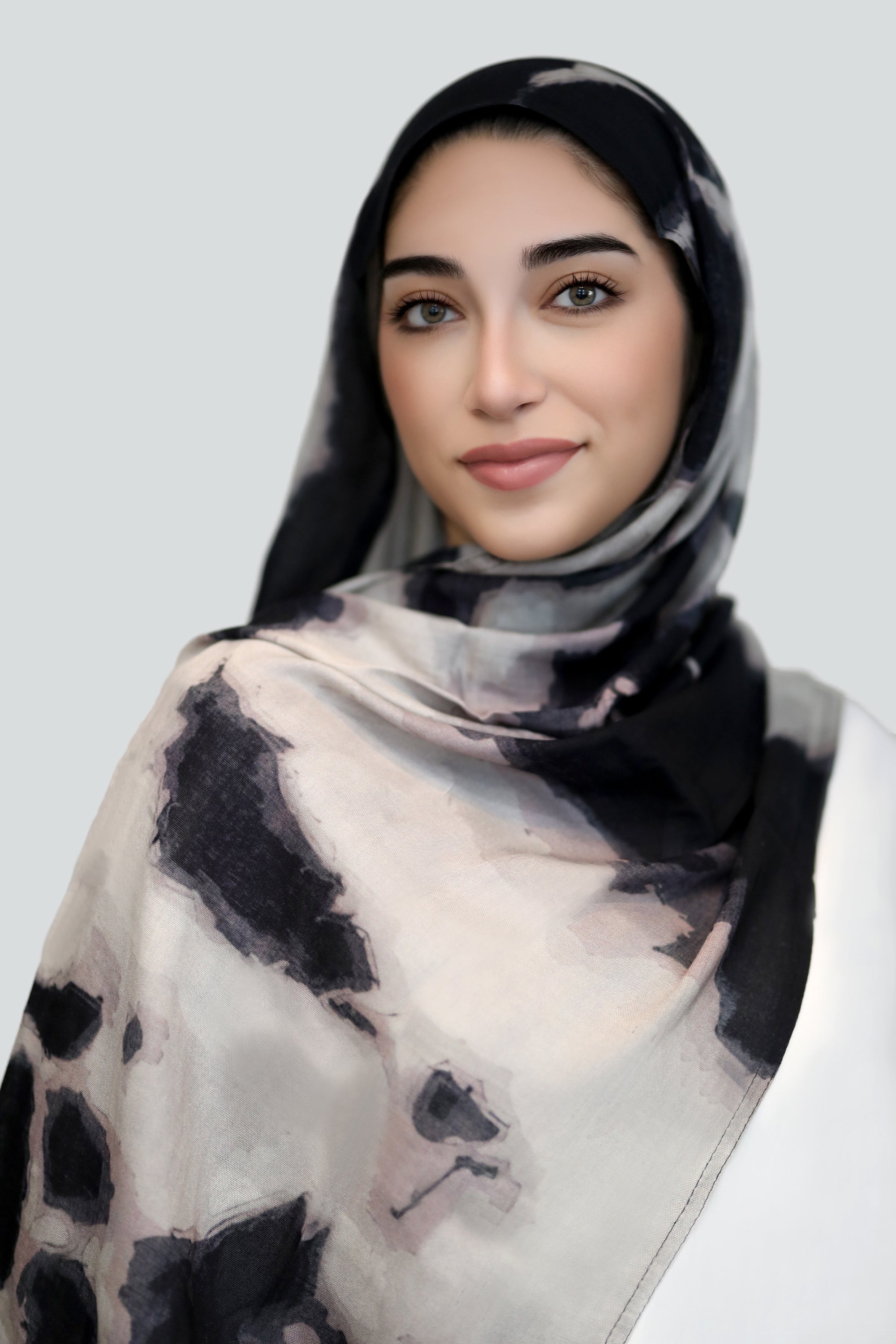 Ink Wash Modal Hijab