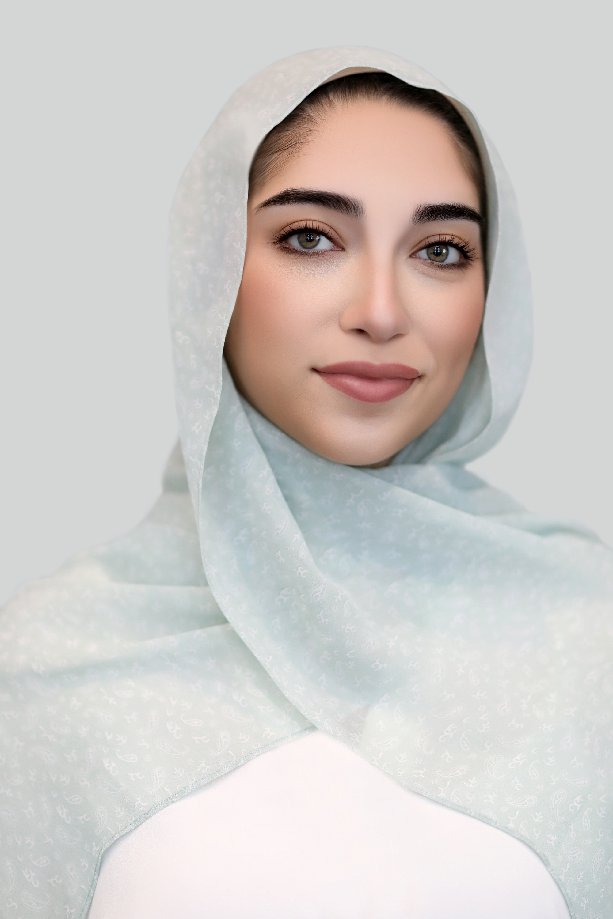 Sage Whisper Chiffon Hijab