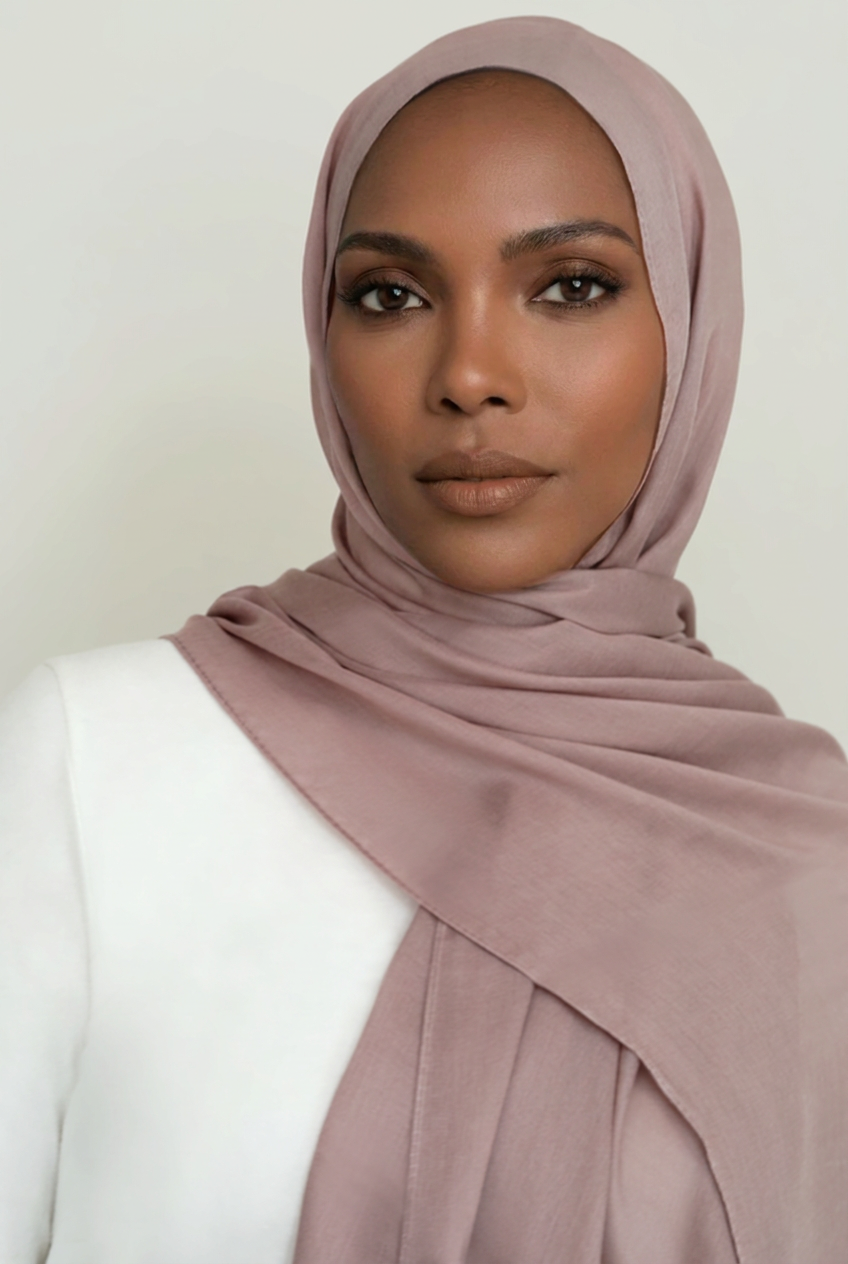Essential Modal Hijab-Dusty Rose