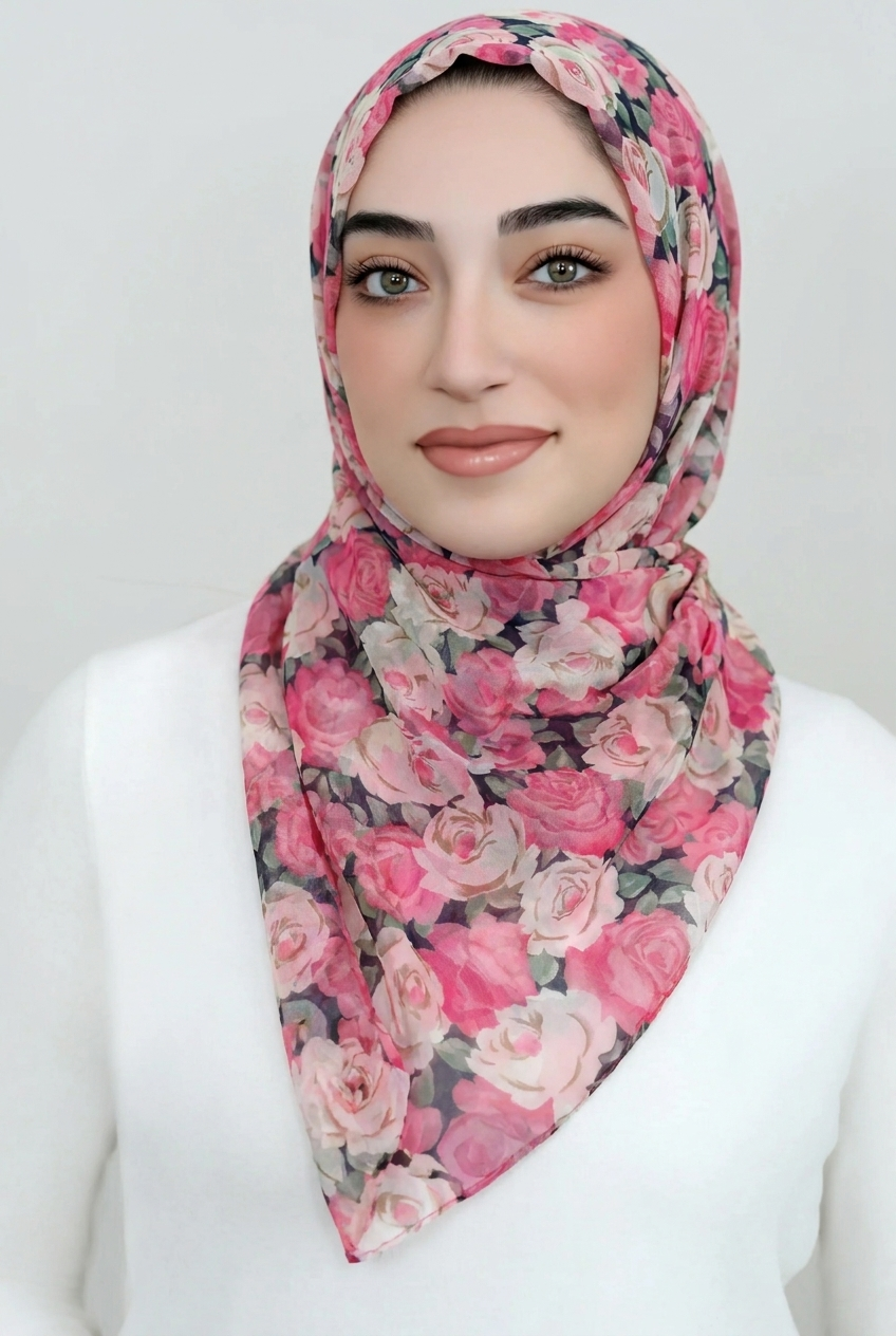 Rose Garden Signature Chiffon Hijab