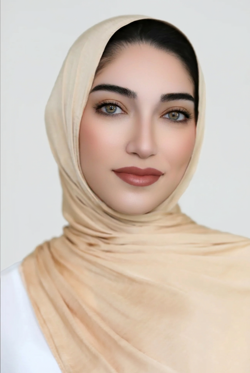 Matte Satin Hijab-Gold