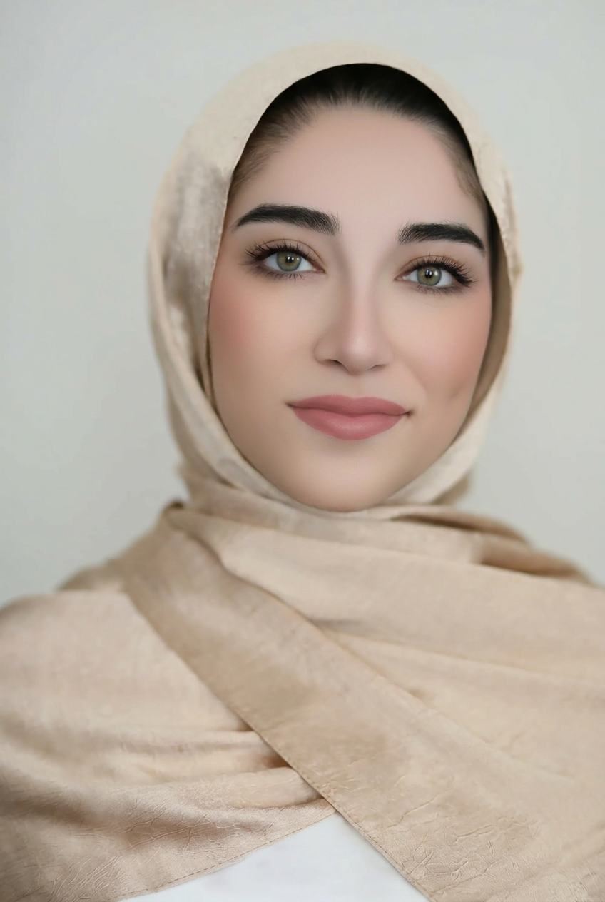 Metallic Crinkle Hijab-Gold