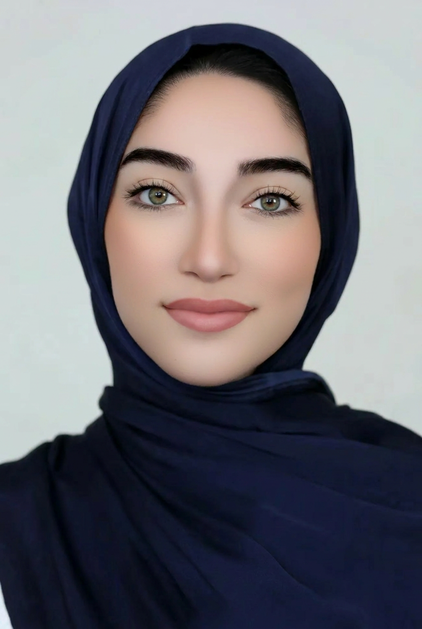 Matte Satin Hijab-Navy