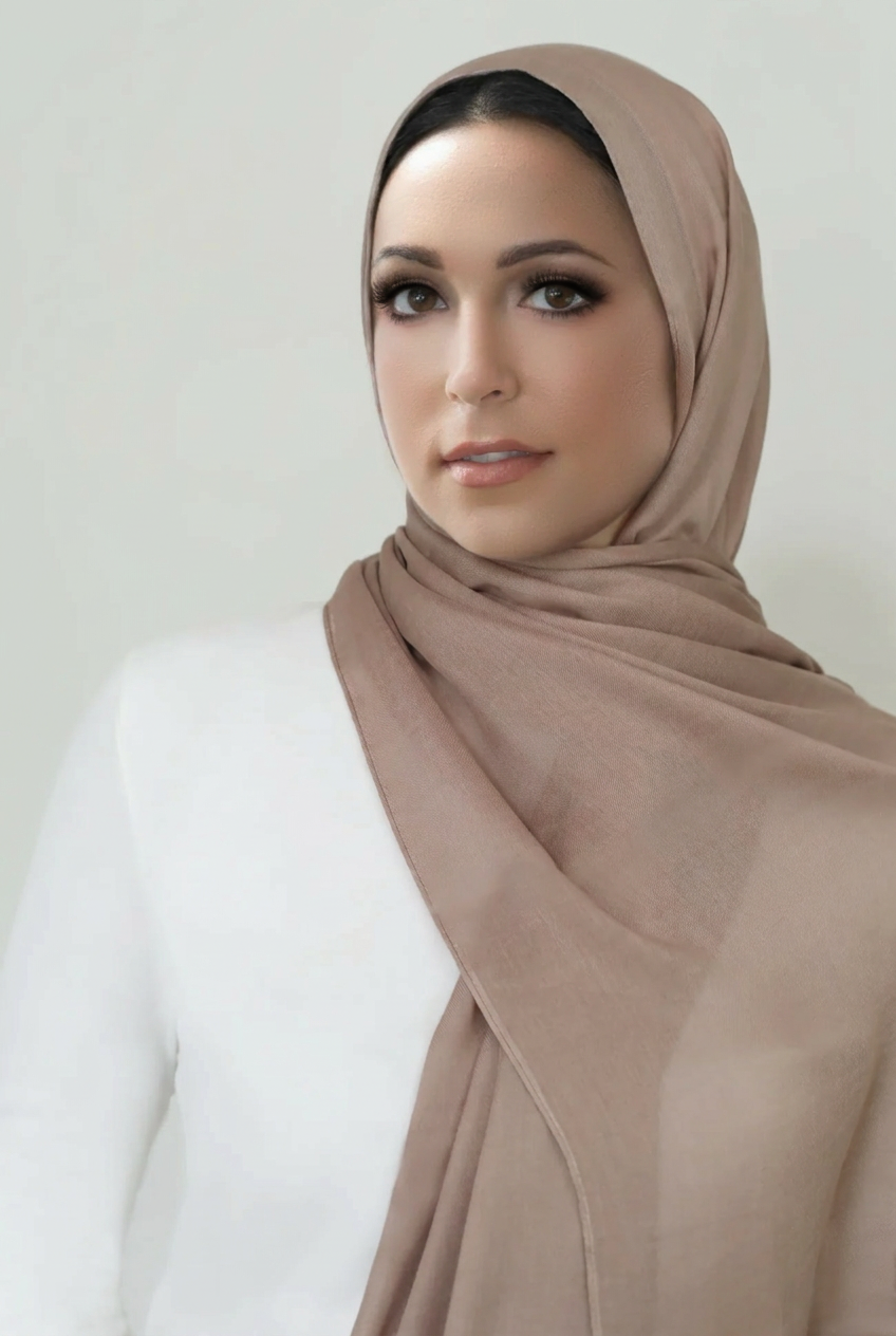 Essential Modal Hijab-Camel