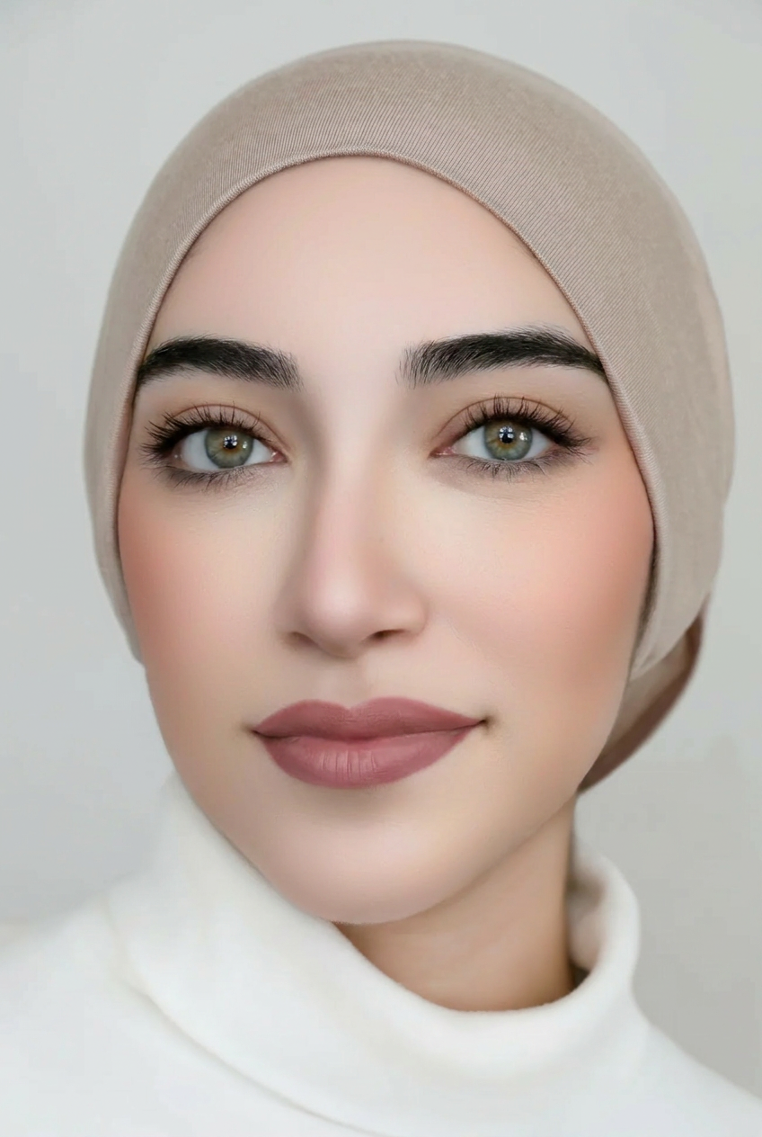 Modal Hijab Set-Light Taupe