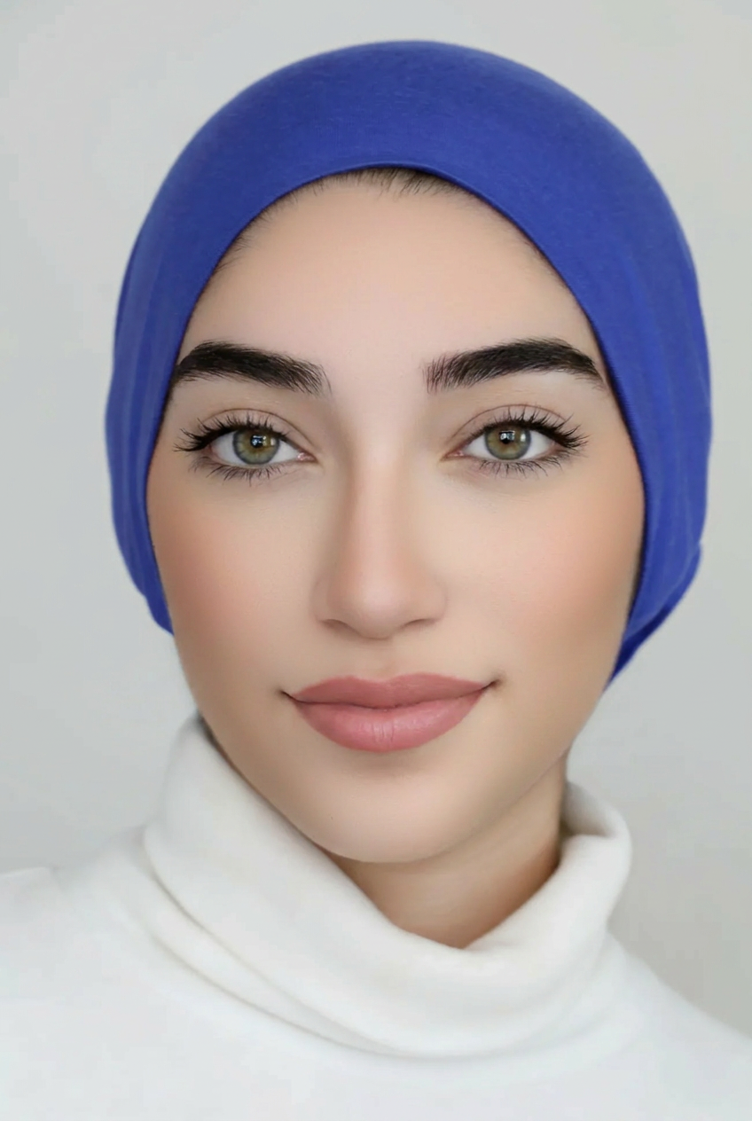 Modal Hijab Set-Royal Blue