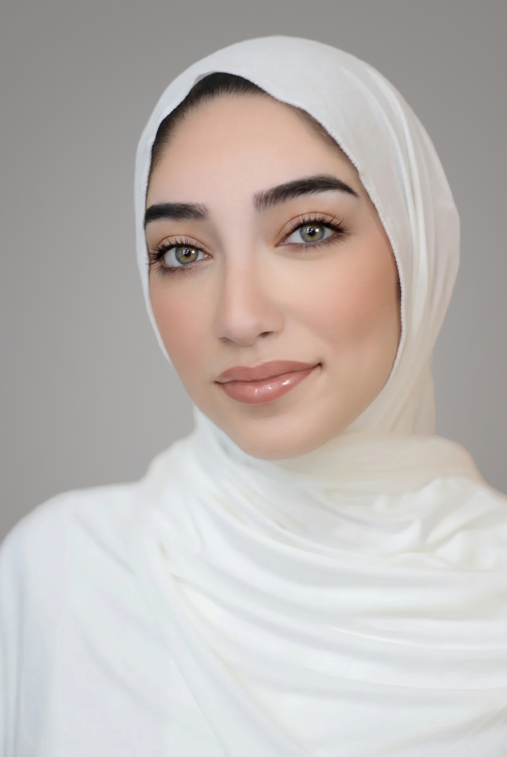 Small Jersey Hijab-Off White
