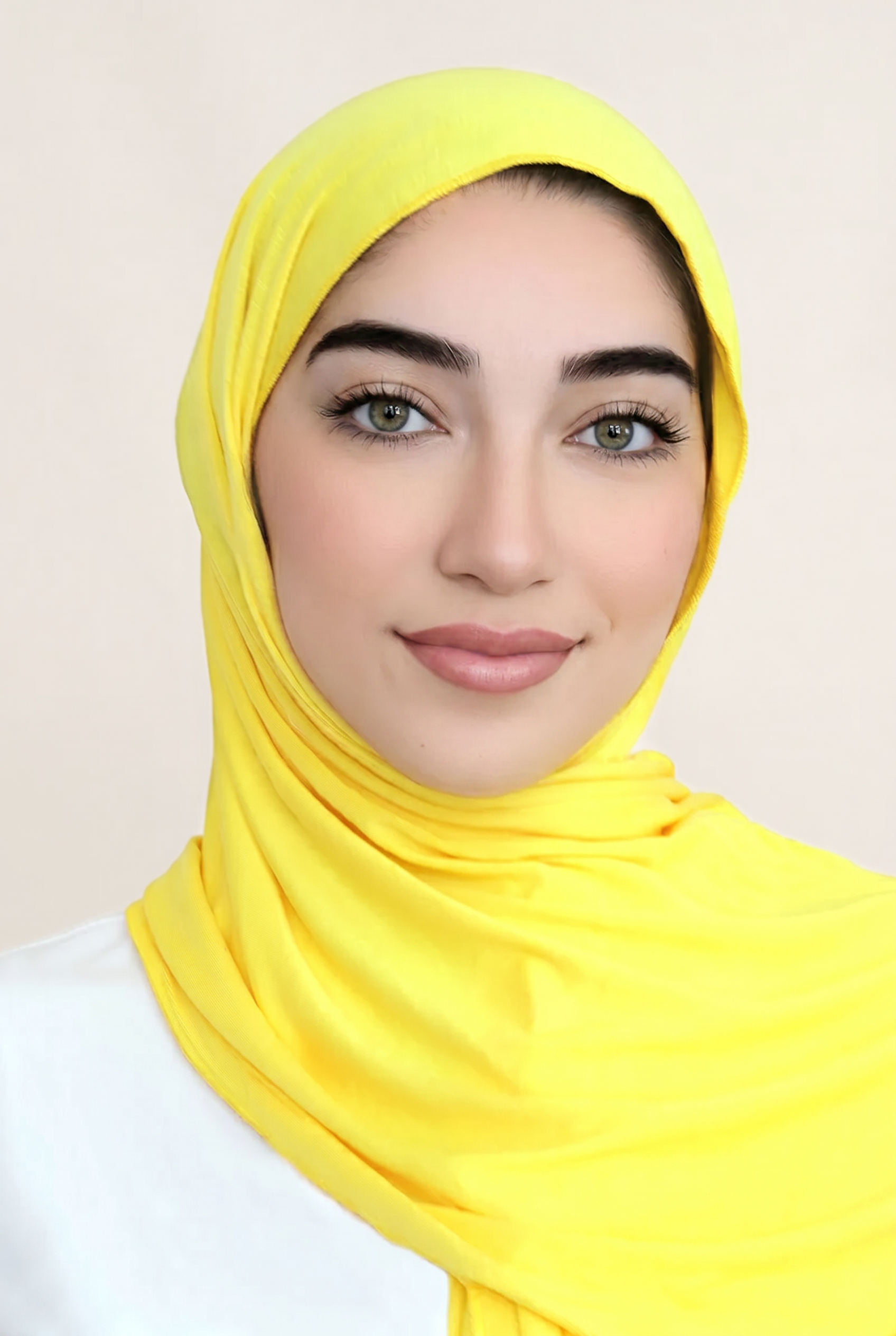 Small Jersey Hijab-Yellow