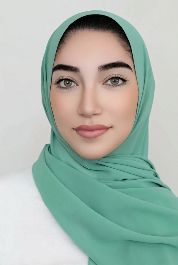 Basic Chiffon Hijab-Jade