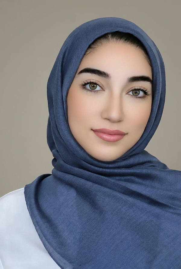 Luxury Light Maxi Hijab-Stone