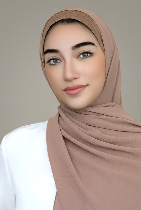 Matching Hijab Set-Taupe
