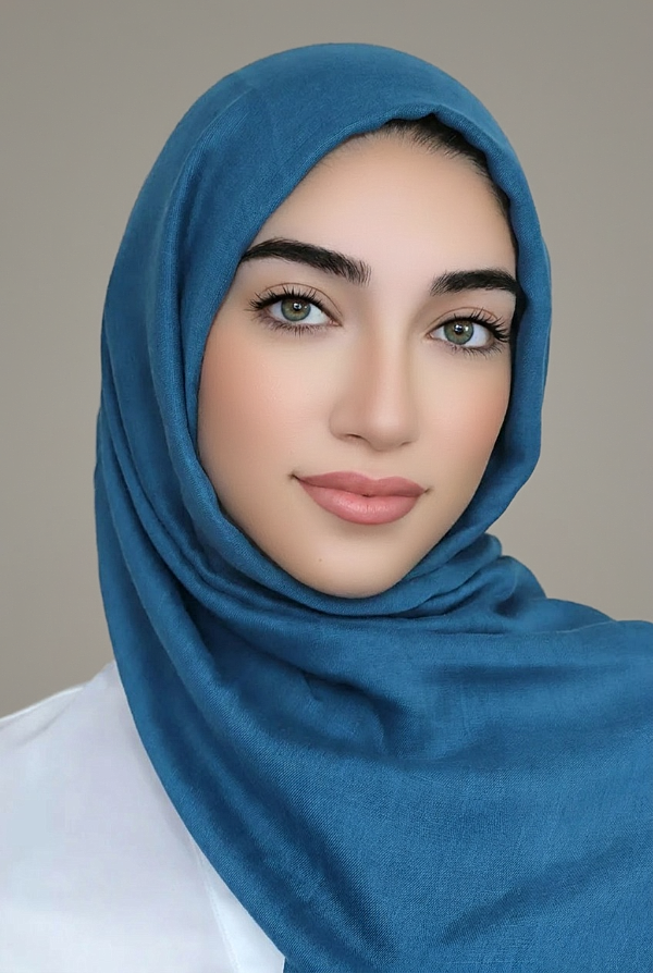 Luxury Light Maxi Hijab-Turquoise