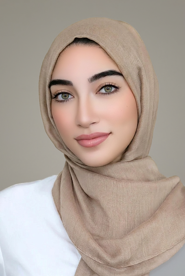 Luxury Light Maxi Hijab-Tan