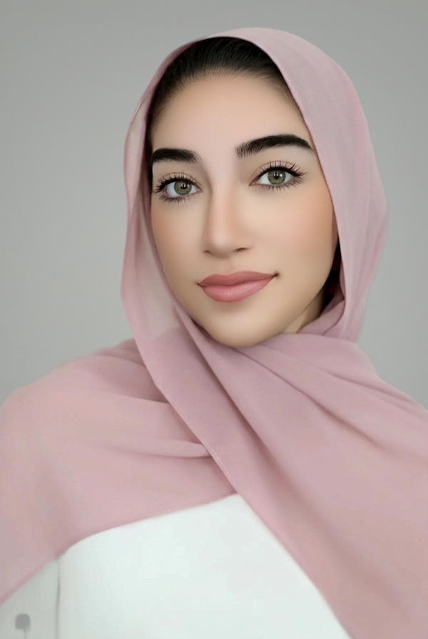 Basic Chiffon Hijab-Soft Berry