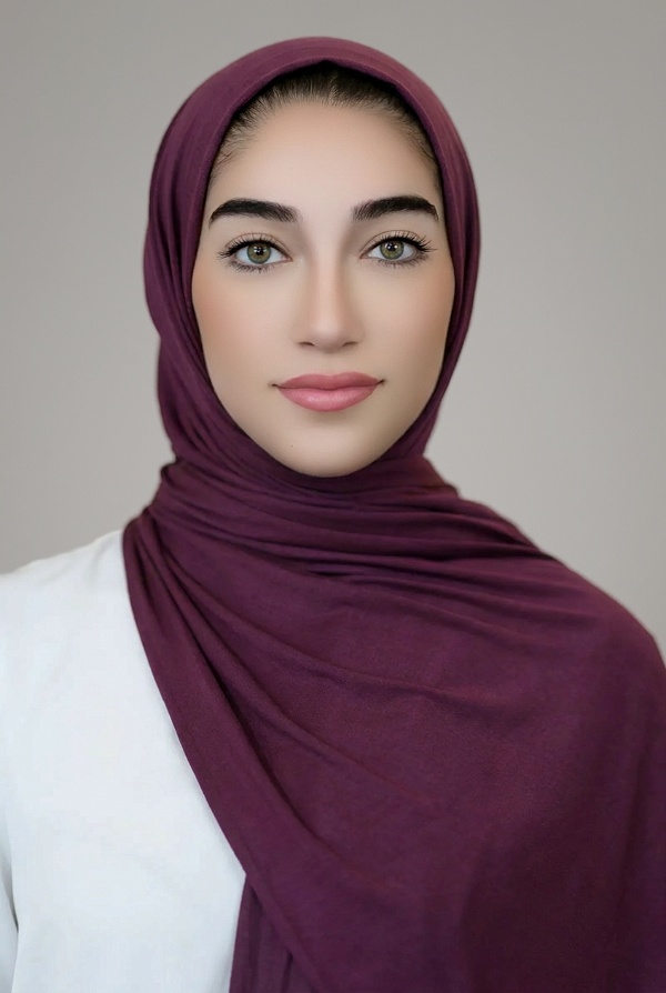 Luxury  Jersey Hijab-Grape