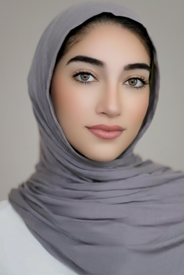 Luxury Jersey Hijab-Dark Gray