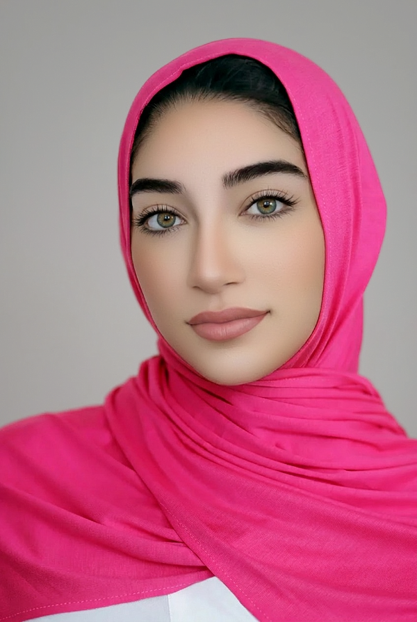 Luxury Jersey Hijab-Fuschia