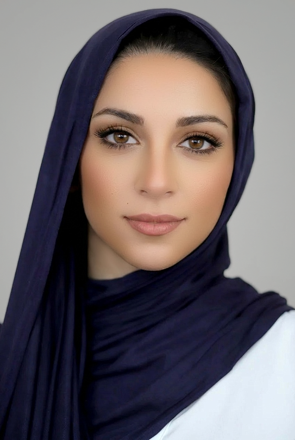 Luxury Jersey Hijab-Navy