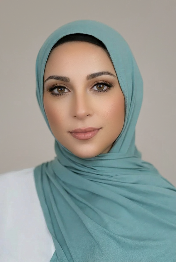 Luxury Jersey Hijab-Ocean