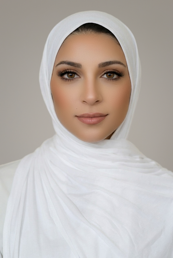 Luxury Jersey Hijab-Off White