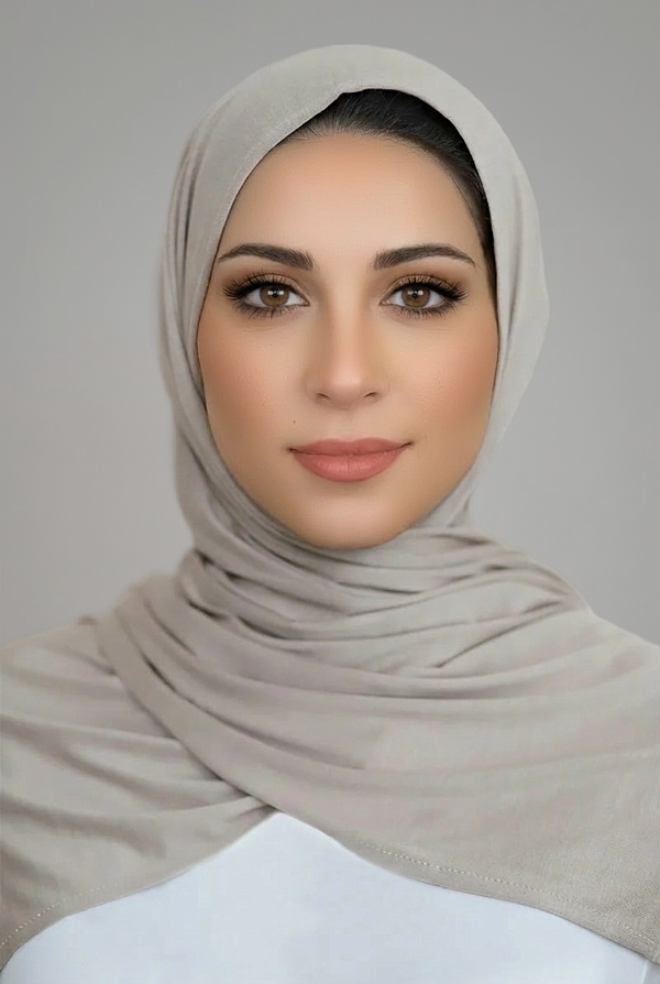 Luxury Jersey Hijab-Seashell