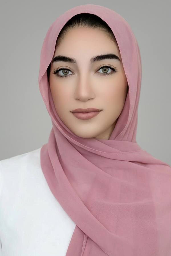Basic Chiffon Hijab-Blush