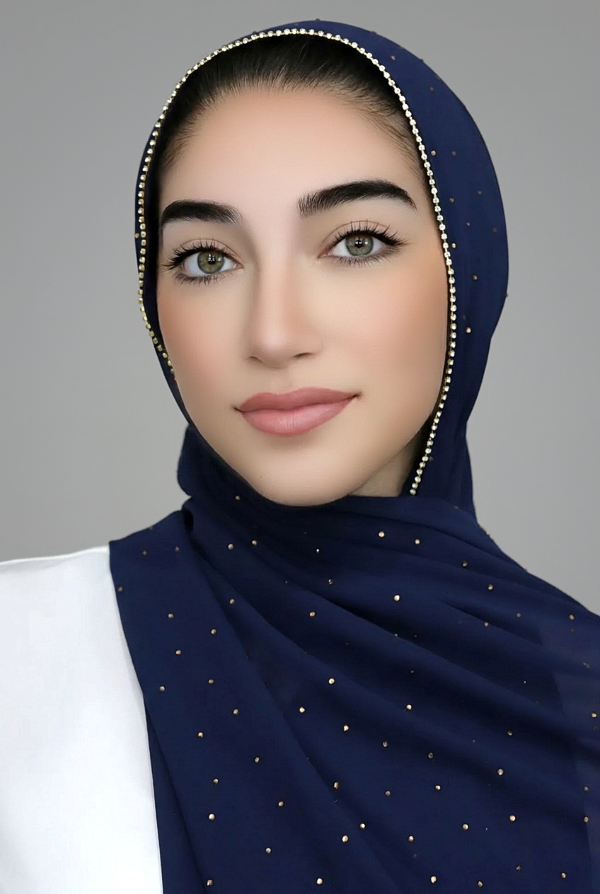Navy Blue Hijab