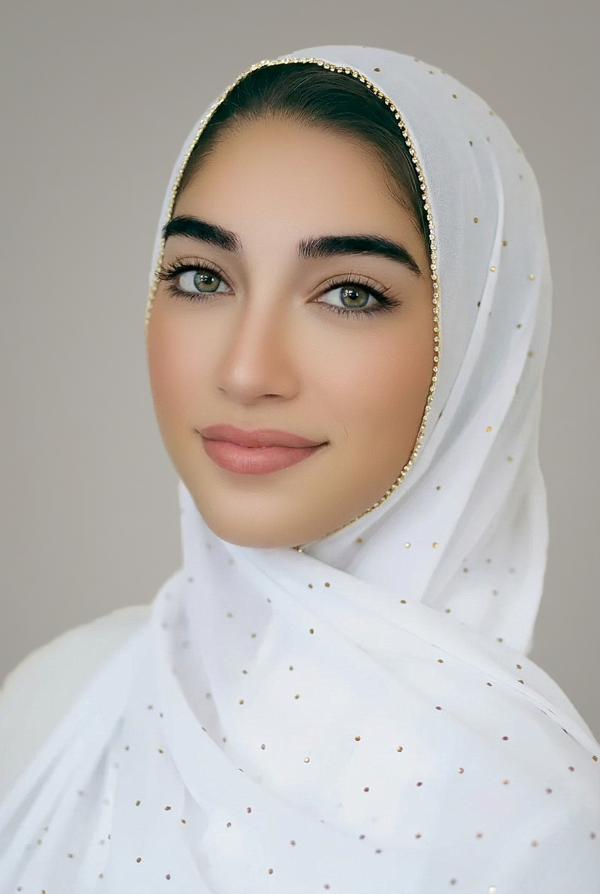 White Chiffon Hijab