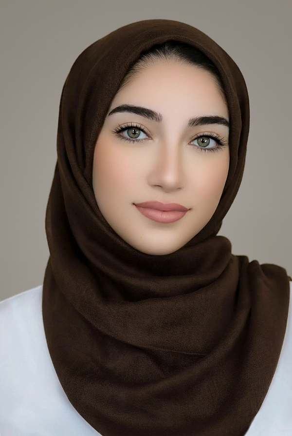 Luxury Light Hijab-Dark Brown