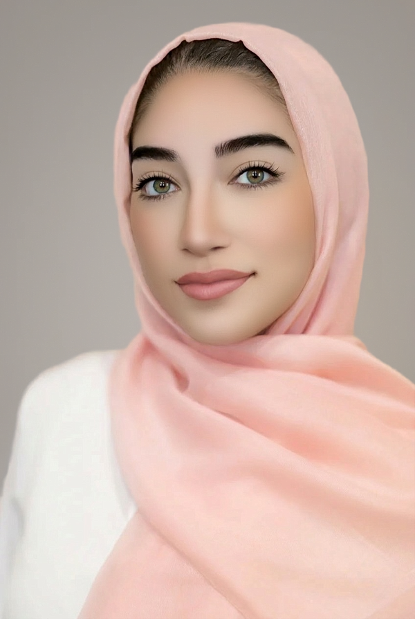 Luxury Light Maxi Hijab-Peach