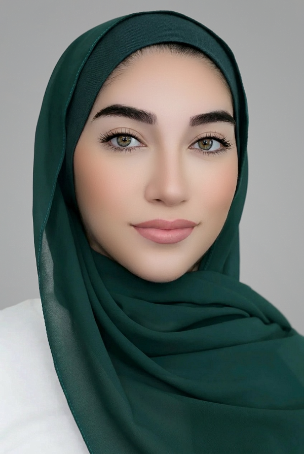 Chiffon Hijab Set-Emerald