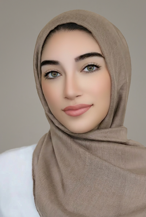 Luxury Light Maxi Hijab-Taupe