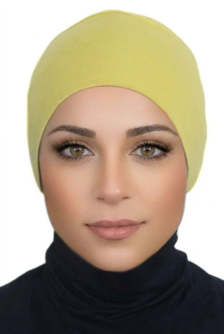 Bonnet Underscarf-Mustard