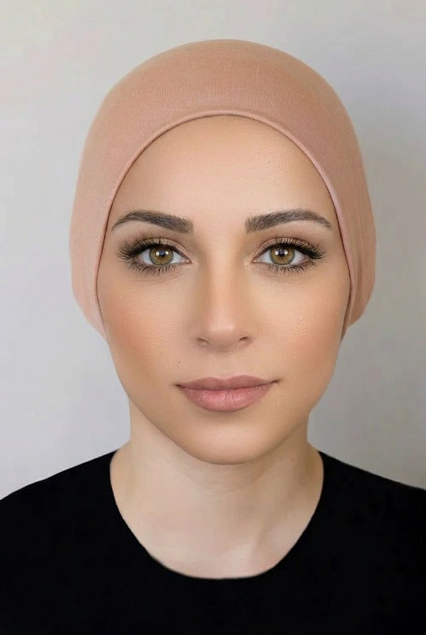Bonnet Underscarf-Tan