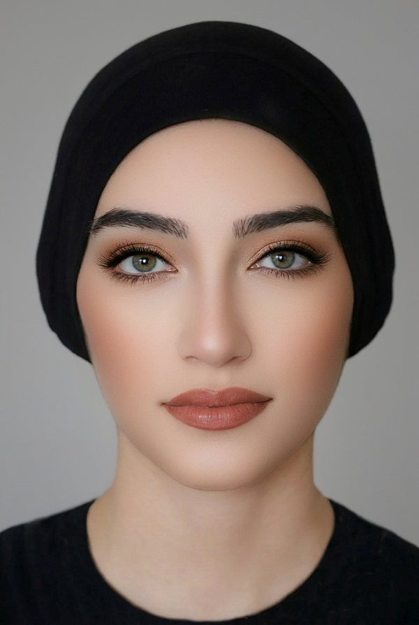 Jersey Tube Underscarf-Black
