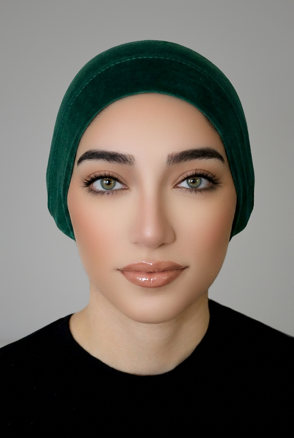 Jersey Tube Underscarf-Green
