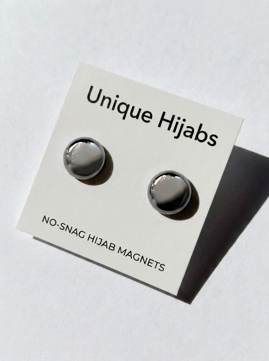 Hijab Magnets-Gun Metal Grey