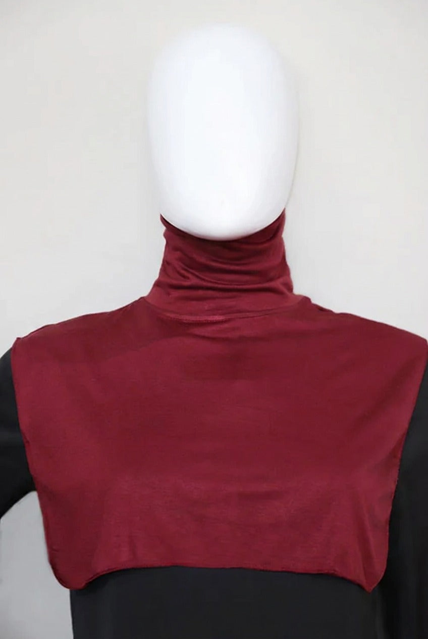 Essential Neck Cover-Maroon