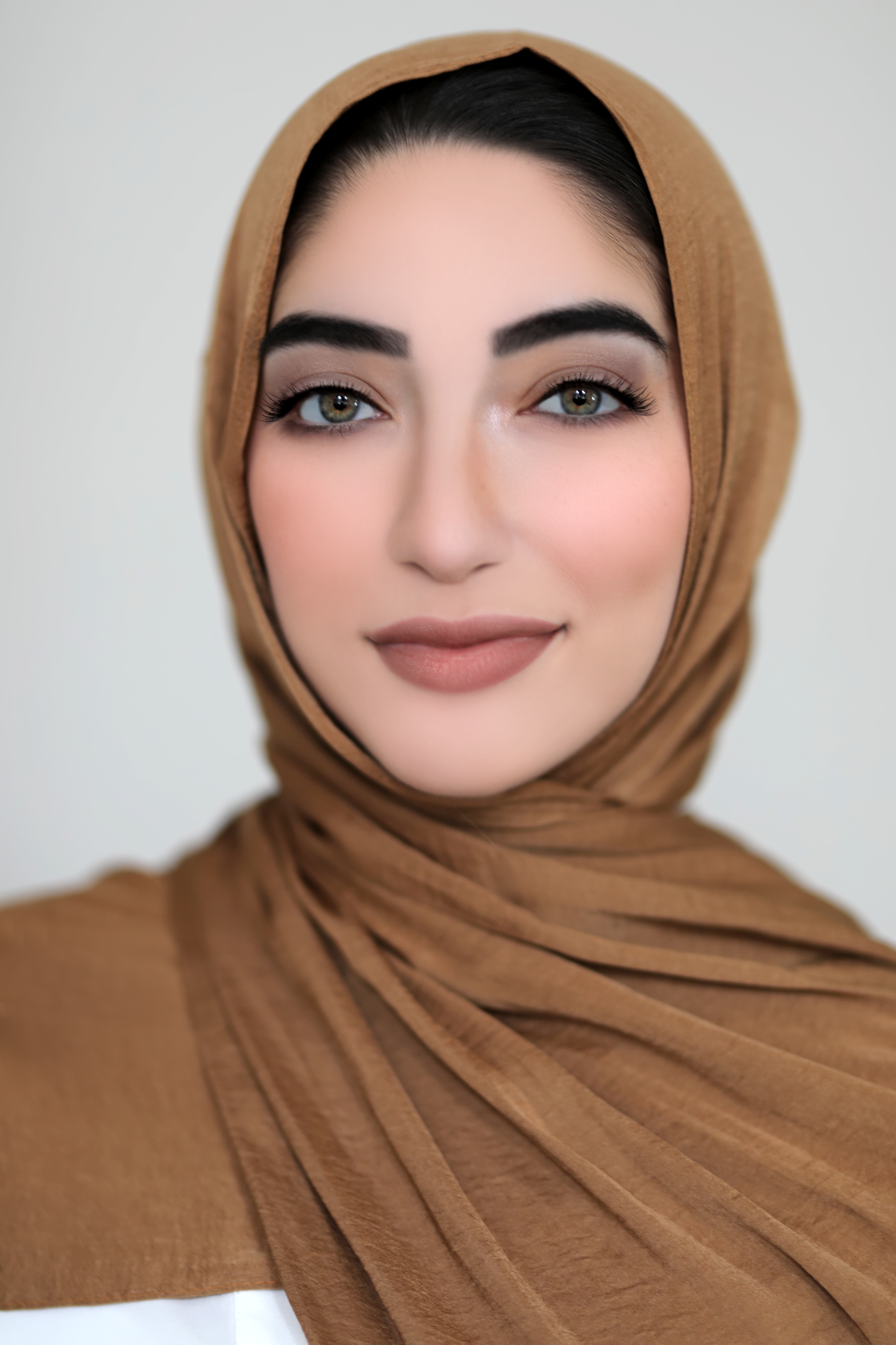 Matte Satin Hijab-Copper