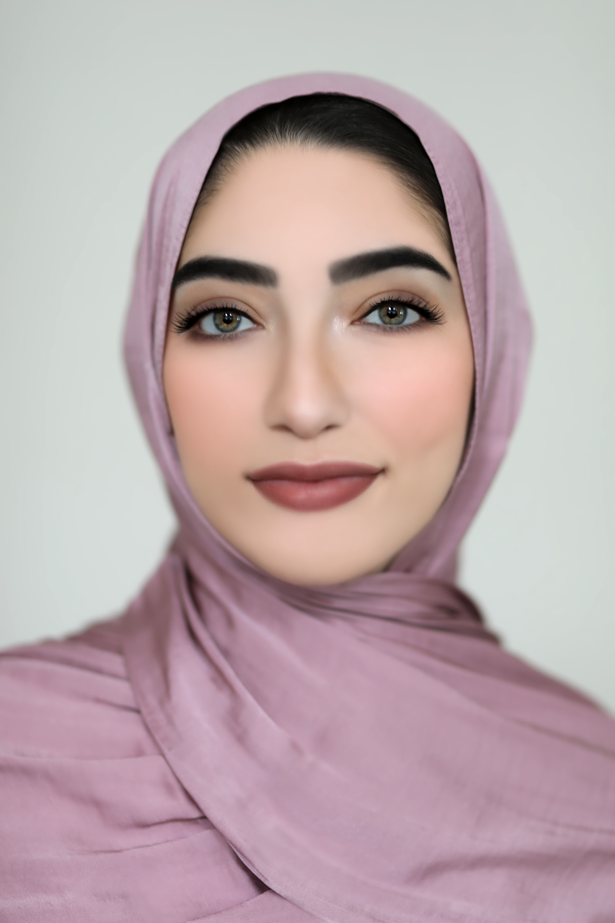 Matte Satin Hijab-Mauve
